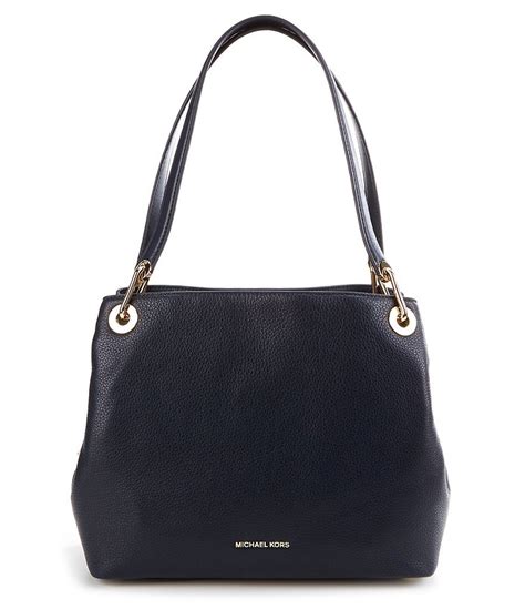 michael michael kors large raven pocket shoulder tote|michael kors raven bag.